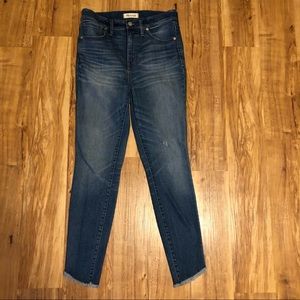 Madewell High Rise Skinny Jeans